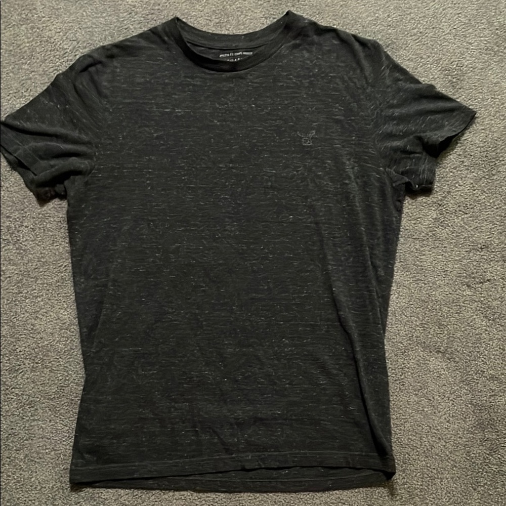 American Eagle Men's Heather Gray T-Shirt